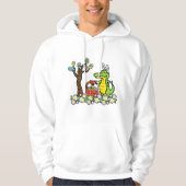 Paaskrokodille Bunny Eigroeiboom Alligator Boys Gi Hoodie (Voorkant)