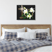 Paaskroon Canvas Afdruk (Insitu (Slaapkamer))