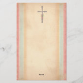Paaskruis Briefpapier (Achterkant)