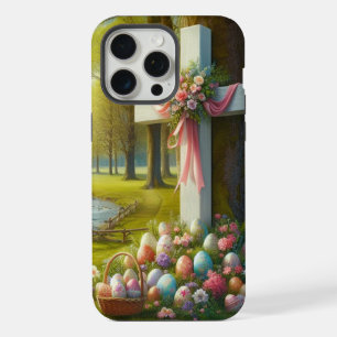 Paaskruis met eieren iPhone 15 pro max hoesje