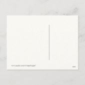 Paaskruis Post Kaart (Achterkant)