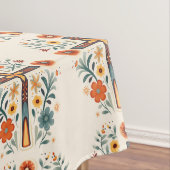 Paaskruisen en bloemen Nordic Pattern Tafelkleed (Voorbeeld)