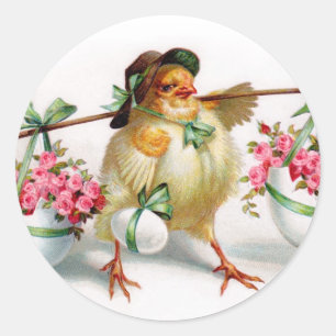 Paaskuiken Stickers