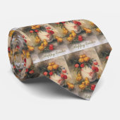  Paaskuikens, Ei met rode tulpenbloemen Stropdas (Opgerold)