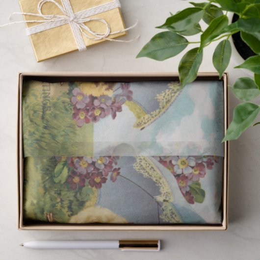 paaskuikens en paraplu-ontkoppeling tissuepapier (Geschenk)