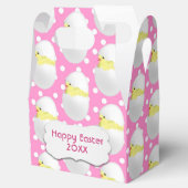Paaskuikens in eieren bedankdoosjes (Geopend)