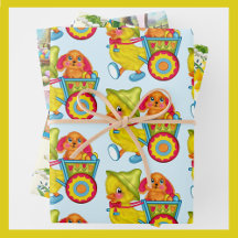 Paaskuikens Konijnendafodil 3 Kleurrijke Kinderen