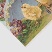  paaskuikens onder parasol tissuepapier (Detail)