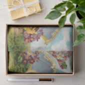  paaskuikens onder parasol tissuepapier (Geschenk)