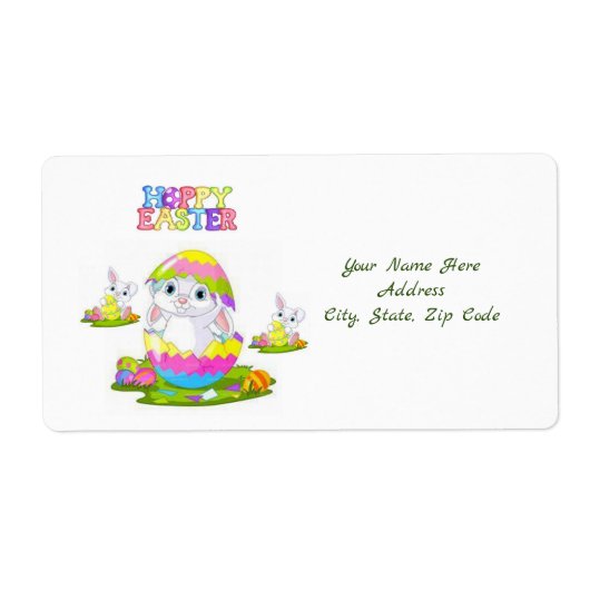 Paaslabels Etiket (Voorkant)
