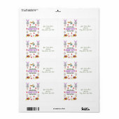 Paaslabels Etiket (Full Sheet)