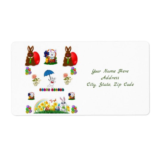 Paaslabels Etiket (Voorkant)