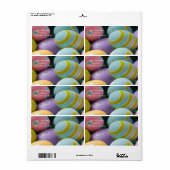 Paaslabels Etiket (Full Sheet)