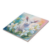 Paaslam Decoratieve Tegel Tegeltje (Zijkant)