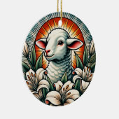 Paaslamp Keramisch Ornament (Rechts)