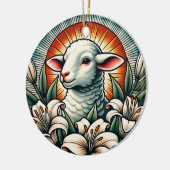 Paaslamp Keramisch Ornament (Links)