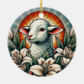 Paaslamp Keramisch Ornament (Achterkant)