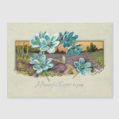 paaslandschap en vergeet-me-nots (Voorkant)