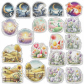 Paaslandschappen Sticker (Voorkant)