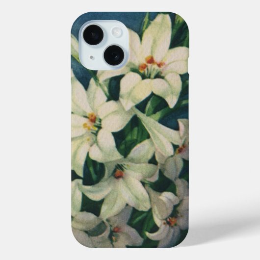 Paasleliebloemen, paaslelies Case-Mate iPhone case (Achterkant)