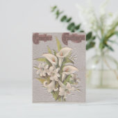 Paaslelies Feestdagenkaart (Staand voorkant)