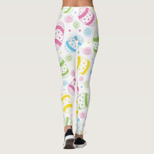 Paaslentepatroon Leggings (Achterkant)