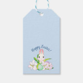 Paaslilies en zweet Bunnies Cadeaulabel (Voorkant)