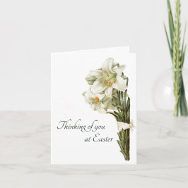 Paaslilies Feestdagen Kaart