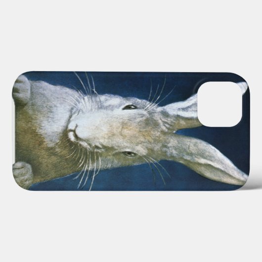 paasmaaltijd, staartje, witte konijn Case-Mate iPhone case (Achterkant (horizontaal))