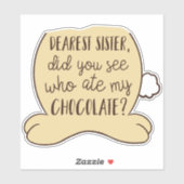 Paasmaffiakke Cartoon Bunny Quote Rabbit Sticker (Vel)