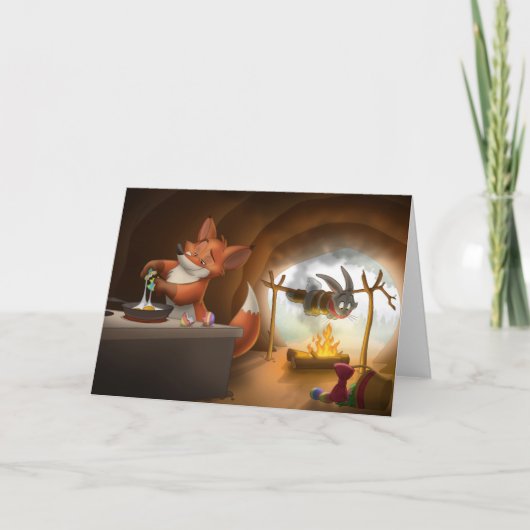 Paasmakerij Feestdagen Kaart (Voorkant)