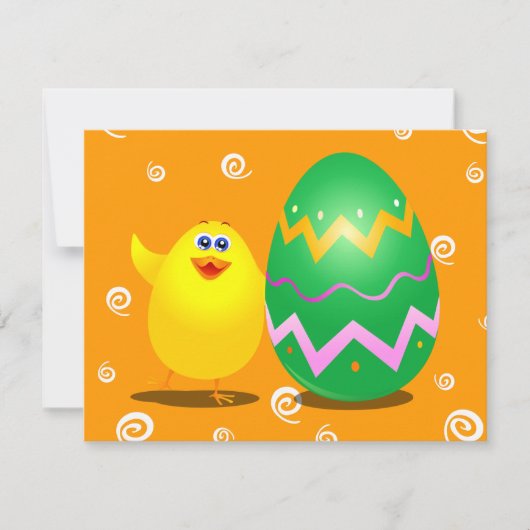 Paasmakerij Feestdagenkaart (Voorkant)