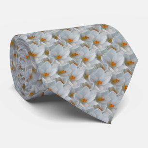 Paasmakerij Stropdas Crocus Flowers Necktie Easter