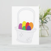 Paasmand Kaart (Staand voorkant)