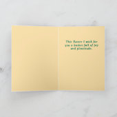 Paasmand Kaart (Achtergrondkleur wijzigen) (Binnen)