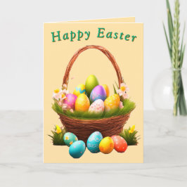 Paasmand Kaart (Achtergrondkleur wijzigen)