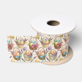 Paasmand met lavendel Paaseieren Lint (Spoel)