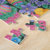 Paasmanden en eieren legpuzzel (Zijkant)