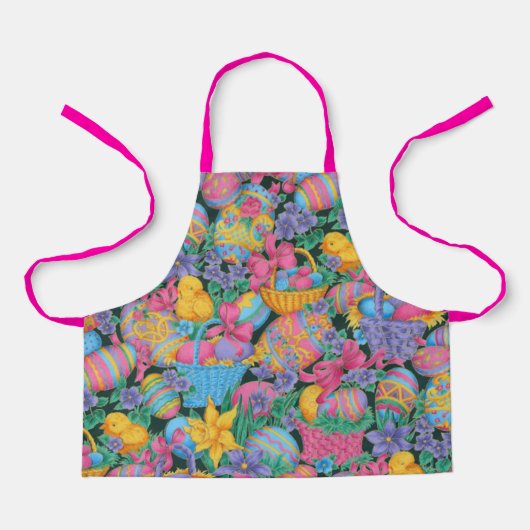 Paasmanden en eieren schort (Voorkant)