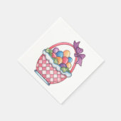 Paasmandje - Papier Napkins Servetten (Hoek)