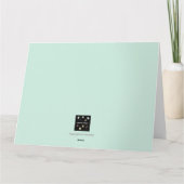 PAASMANDMANDJE KAART (Achterkant)