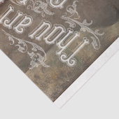 paasmeisje met Rozen ontkoppeling Tissuepapier (Detail)