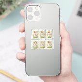 Paasmeisje Sticker (Telefoon)