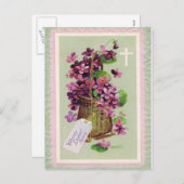 Paasmorgen Feestdagenkaart (Voorkant / Achterkant)