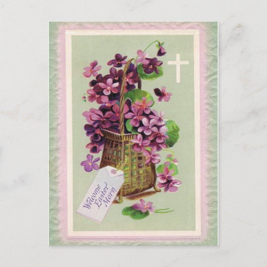 Paasmorgen Feestdagenkaart (Voorkant)