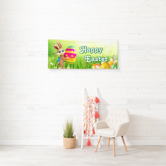 Paaspaaspaasen met eitjes met eitjes spandoek (Insitu)