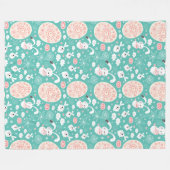 Paasparade Fleece Blanket Deken (Voorkant (Horizontaal))