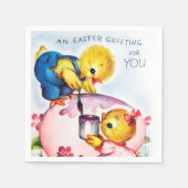  paaspartij servet (Voorkant)