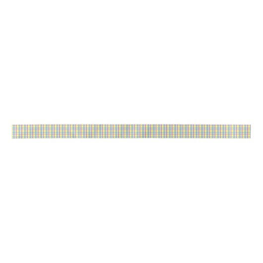 Paaspastel Plaid Spring Pattern Lint (Voorkant)