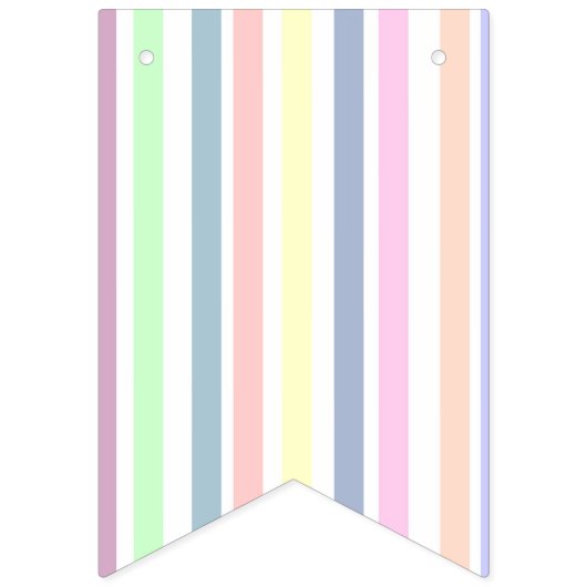 paaspastel vlaggetjes (Tweede vlag)